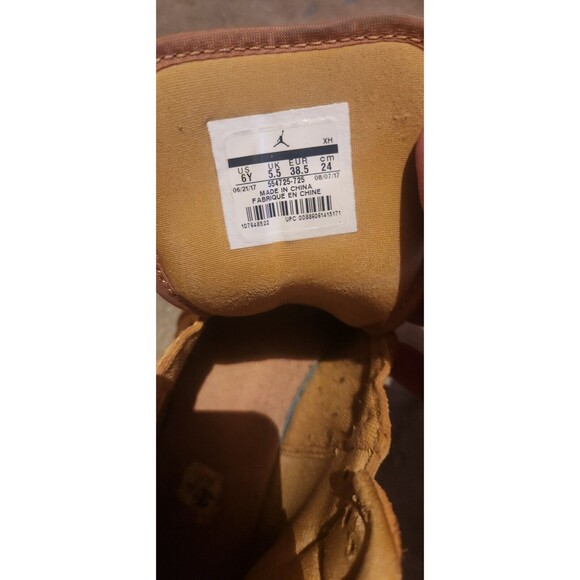 Size 6Y - Air Jordan 1 SE Mid Legend Light Brown - Picture 6 of 11